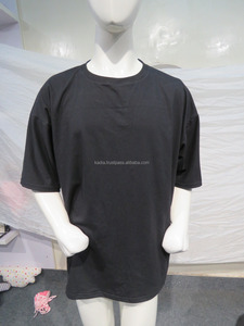 เสื้อยืดคอกลมแขนสั้นผู้ชาย ผ้าฝ้ายเจอร์ซีย์ 100% ทรงปกติ สีพื้น สไตล์ลำลอง - Product Image 2