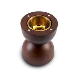 Quemador de Incienso Hecho a Mano, Duradero, de Madera Maciza Ecológica, Diseño Antiguo, Hecho a Mano en India, para Uso Religioso, Porta Incienso para el Hogar - Product Image 5