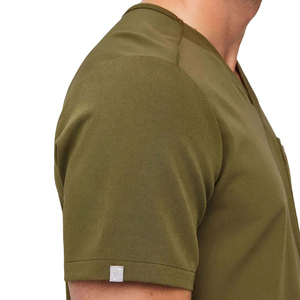 Tenue d'opération personnalisée en toile respirante à séchage rapide pour cliniques médicales, infirmières, dentistes et salons de beauté, avec logo personnalisé, unisexe - Product Image 5