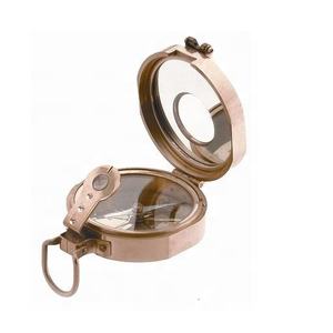 Boussole lumineuse Camping montre de poche Style à vendre Design Antique 2025 nouveau Portable voyage randonnée en plein air classique laiton - Product Image 4