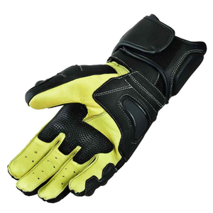 Professional Custom Made Leather Motorcycle Training <b>Gloves</b> with <b>Touch</b> <b>Screen</b> Function for Winter Outdoor Use - Product Image 3
