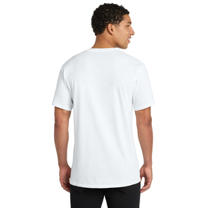 T-shirt personnalisé pour homme à col en V, manches courtes, basique, décontracté, vêtements printemps-été, logo personnalisé, OEM, ODM, fabricant en gros - Product Image 4