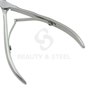 ที่ตัดหนังกำพร้าสแตนเลสขัดเงาคุณภาพสูง อุปกรณ์ดูแลเล็บมือเล็บเท้า พร้อมด้ามจับโค้งรูปทรงตามหลักสรีรศาสตร์ - Product Image 3