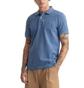 Camiseta de golf personalizada 2026 con cuello, de algodón transpirable, para polos, diseño sólido, tejido de punto, manga larga, casual, diseño corto, talla grande - Product Image 1