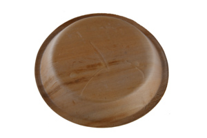 Assiette de service en feuille de palmier d'arec biodégradable de qualité supérieure, durable, écologique, 8 pouces, compatible micro-ondes, style campagnard - Product Image 5