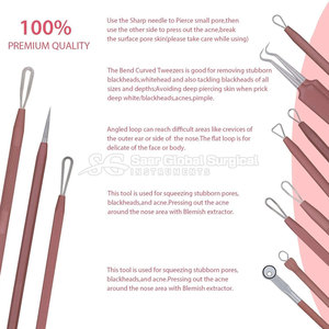 Premium Blackhead <b>Remover</b> Kit For Deep Pore Care With Precision Tools And Personal Skincare Blackhead <b>Remover</b> Kit - Product Image 3
