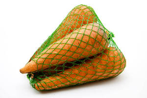 Sac en filet tubulaire tricoté souple SAGA 6kg en PE avec logo personnalisé pour l'emballage agricole de légumes et de fruits, 2000 rouleaux - Product Image 4