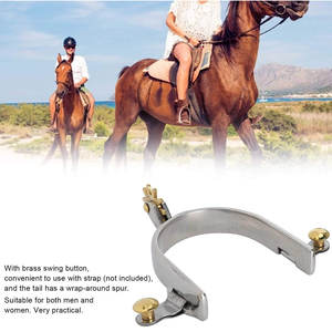 Fabricante Profesional de Espuelas de Acero Inoxidable para Caballos de Carreras, Espuelas Españolas Personalizadas, Duraderas, Reutilizables y Antideslizantes - Product Image 5