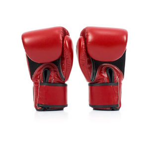 Gants de boxe imperméables de haute qualité, 100 % cuir de vachette véritable, pour entraînement et compétition, arts martiaux, MMA, Muay Thai, Kickboxing - Product Image 3