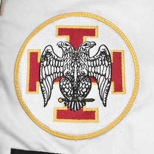 Scottish Rite Banner <b>Machine</b> Embroidery Fully Customizable - Product Image 5