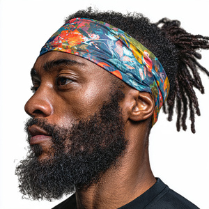 Custom Printed Running <b>Headband</b> Men Workout Fitness Sublimation Head Hair Bands Men's Gym Fitness Wear <b>Headbands</b> Mens - Product Image 4