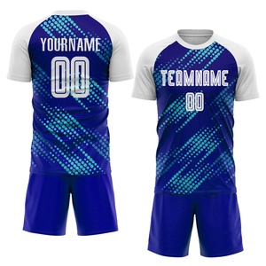 Vêtements de sport personnalisés de haute qualité pour équipes, maillots d'entraînement de football à manches courtes respirants pour joueurs - Product Image 1