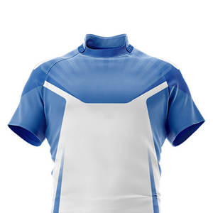 Uniformes de Rugby Personalizados con Logotipo, Transpirables, Unisex, de Manga Corta, 100% Poliéster, Conjunto de Camiseta y Pantalones Cortos de Rugby - Product Image 4