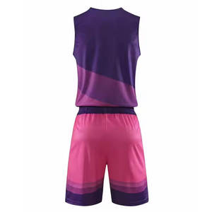 Good Quality Basketball Uniforms 2024 High Quality Best Design <b>Men</b> Breathable Custom Basketball Uniforms Shirts <b>Shorts</b> Set - Product Image 6