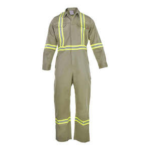 Combinaison de travail en gros, salopette haute visibilité réfléchissante, vêtements de sécurité antistatiques pour l'exploitation minière, certifiée ASTM/CE pour adultes - Product Image 4