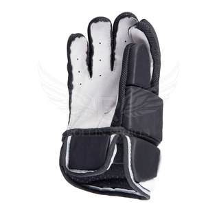 Premium Protection High Quality Leather Ice Hockey Gloves Full Finger UV Protection Lace-Up Closure Adjustable <b>Wrist</b> <b>Strap</b> - Product Image 4