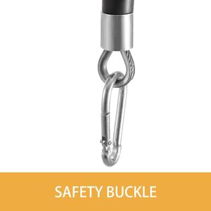 Ammortizzatore a Molla Regolabile per Utensili, Lunghezza 1,5m, Capacità 15-22kg, con Gancio e Cavo Metallico - Product Image 6