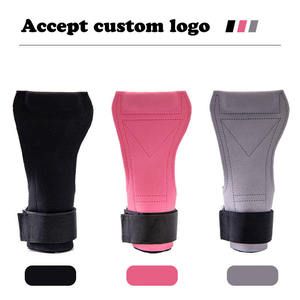 Poignées de musculation robustes personnalisables en cuir synthétique microfibre, protection professionnelle, légères, portables et souples - Product Image 5