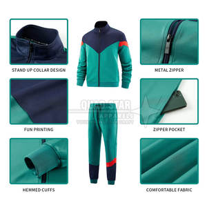OEM Service Long Sleeves Lightweight <b>Men</b> Sports Staff <b>Tracksuit</b> Top Selling Slim Fit <b>Men</b> Sports Staff <b>Tracksuit</b> - Product Image 3