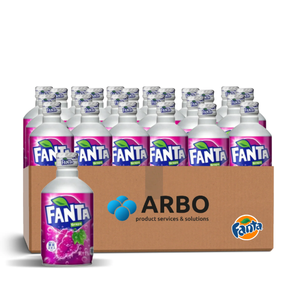 Fanta Grape Japan Edition 24 Pack 300ml Metal Bottles 24 Pack Shrink <b>Wrapped</b> Trays For Efficient Retail Displays Global Export - Product Image 1