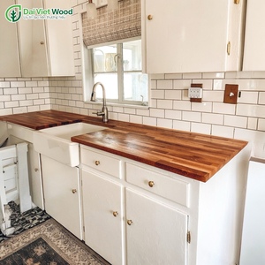 อะคาเซียนิ้วร่วมสำหรับเคาน์เตอร์โต๊ะเครื่องแป้งท็อปส์ซูตาราง - Product Image 6