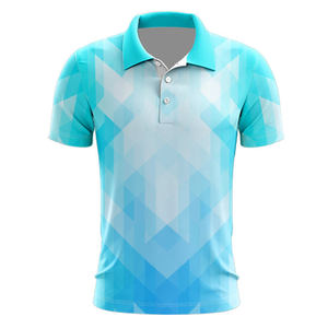 Factory Custom Polo Shirt Sublimation Printed with High Quality Plus Size Polo Shirts Fastest Turnaround - Product Image 6