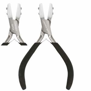 Alicates de Punta Plana de Acero Inoxidable con Mordazas de Nylon, Herramienta de Alta Calidad para Joyería, Agarre de Precisión, Herramienta Manual Profesional OEM - Product Image 2