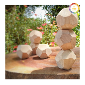 Ensemble de pierres d'équilibre en bois naturel Tumi Ishi, fabriquées à la main, pour la distribution en gros et la solution de marché de détail mondial (pour agents) - Product Image 1