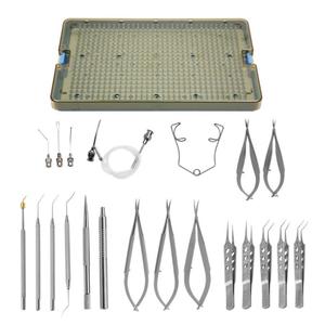 Reusable Microsurgical Instrument <b>Set</b> Made from High Quality Stainless Steel for Advanced Surgical Procedures - Product Image 2