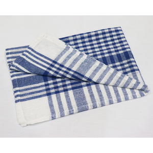 Fournisseur en gros de serviettes de cuisine en coton de qualité optimale, design moderne à carreaux, personnalisées pour le golf - Product Image 5