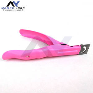 ที่ตัดเล็บมืออาชีพ ที่ตัดเล็บสำหรับทำเล็บแบบพิเศษ รูปตัว U สำหรับตัดขอบเล็บปลอม อุปกรณ์ทำเล็บ สีสันสดใส ทำจากสแตนเลส - Product Image 3