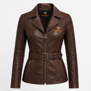 Women's Basic Cotton Leather <b>Jacket</b> for Autumn & <b>Winter</b> Breathable with Zipper & Turn-Down Collar <b>Cheap</b> Price OEM ODM Available - Product Image 6