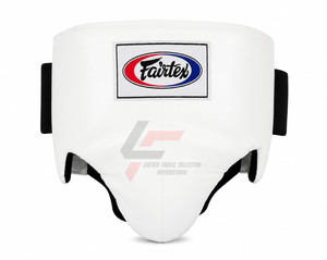 ชุดอุปกรณ์มวยไทย Fairtex MMA รุ่นใหม่ คุณภาพสูง หนังแท้ สำหรับฝึกซ้อมและแข่งขัน ชุดมืออาชีพ ประกอบด้วยนวมชก ผ้าปิดศีรษะ และผ้าปิดอวัยวะเพศชาย - Product Image 6