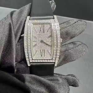 Reloj de Cuarzo con Diamantes Moissanite Elite Crystal Tide para Hombre, Elegante Reloj de Moda con Diamantes, Estilo Premium - Product Image 1