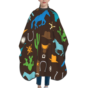 Capa de Barbero para Niños al por Mayor, Diseño de Alta Calidad, Capa de Corte para Salón, Logotipo Personalizado, ODM, Novedad 2026 - Product Image 1