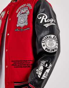2026 Custom Printed Men's Wool <b>Varsity</b> <b>Jackets</b> Long Sleeve Baseball <b>Jacket</b> with <b>Plain</b> Blank Lettermen <b>Jacket</b> For Men - Product Image 3