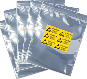 Sacs en T-shirt biodégradables 950x650mm 0.075mm LDPE Antistatiques avec fermeture éclair pour emballage d'appareils photo et d'électronique grand public - Vente en gros à Hanoi - Product Image 6