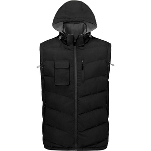 Nouveau gilet matelassé personnalisé OEM, veste d'équitation tendance, vêtements d'hiver décontractés, gilet rembourré, manteau pour homme. - Product Image 3