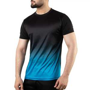 Camiseta de gimnasio de talla grande para hombre, nuevo diseño, camiseta de gimnasio de spandex y poliéster para hombre, camiseta de gimnasio elegante para hombre, estilo USA. - Product Image 3