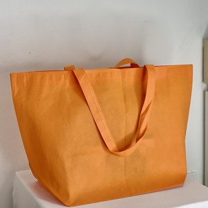 Sacs de courses écologiques personnalisés non laminés grande capacité en forme de bateau, sacs fourre-tout non tissés recyclables pour exposition - Product Image 1
