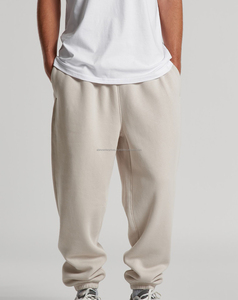 Joggers en molleton légers personnalisés pour hommes, coupe droite mi-longue, style décontracté, mode urbaine, brodés, 100 % coton, coupe classique - Product Image 6