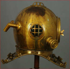 Casque de plongée Anchor Morse US Navy Mark V, taille complète, pour plongeurs - Product Image 3