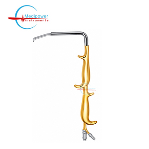Retractor de Fibra Óptica Estilo Tebbetts con Doble Mango - Retractores Mamarios de Fibra Óptica (36mm x 150mm) - Retractor de Tejido Quirúrgico - Product Image 4