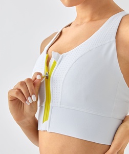 Ensemble de yoga pour femmes, taille mi-haute, vêtements de sport pour la remise en forme, motif uni, taille plus, soutien-gorge et leggings en élasthanne/polyester, vente chaude - Product Image 4