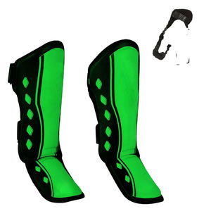 Protectores de Pierna para Muay Thai y Kick Boxing de Alta Calidad, Diseño Personalizado 2025, con Función de Protección - Product Image 2