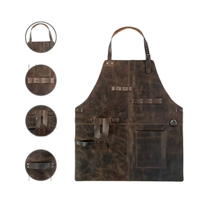 Delantal de Cuero Profesional para Taller, Material Duradero, Venta al por Mayor, Suministro a Granel, Logotipo Personalizado, Protección Resistente 2026 - Product Image 4