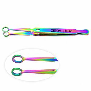 Pince de serrage professionnelle légère en acier inoxydable de qualité supérieure A+ pour anneaux de verrouillage arc-en-ciel, outil d'assemblage de bijoux pour le bricolage - Product Image 1