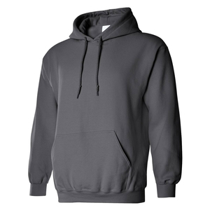 Sweat à capuche uni en molleton coupe ajustée avec poche, léger et confortable, logo personnalisé, pour le fitness et la mode, pour homme - Product Image 5