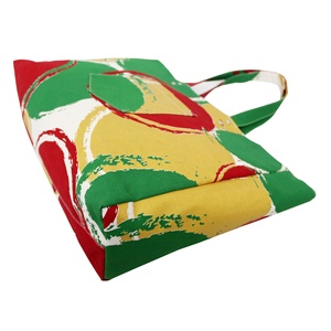 Sac fourre-tout en toile naturelle 12 oz avec poche extérieure en V, une poche intérieure pour téléphone et monnaie, doublure intérieure en polyester, motif imprimé sur toute la surface - Product Image 4