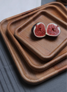 Juego de Platos Decorativos de Madera, Vajilla de Madera de Lujo, Platos de Madera Tradicionales para Comer - Product Image 2